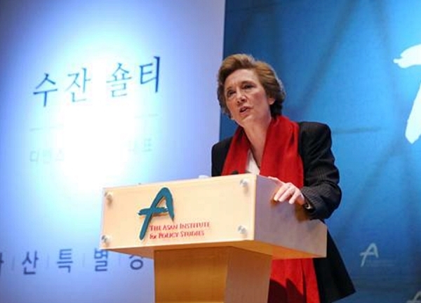 수잔 숄티 미국 북한자유연합 대표.(사진=아산정책연구원)