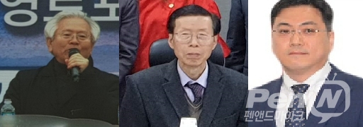 좌측부터 고영주·김태훈·황성욱 변호사.