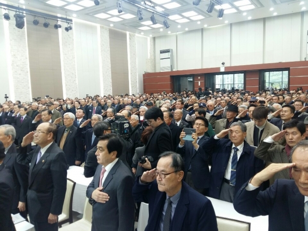 지난해 11월 21일 서울 용산구 전쟁기념관에서 '안보를 걱정하는 예비역 장성 모임'은 9.19 남북군사합의 국민 대토론회를 주관했다.