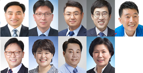 서울 강북구의회 민주당 의원들.