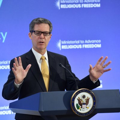 샘 브라운백 미 국무부 국제종교자유 대사