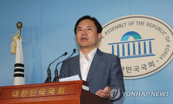 김진태 자유한국당 의원. (사진=연합뉴스)