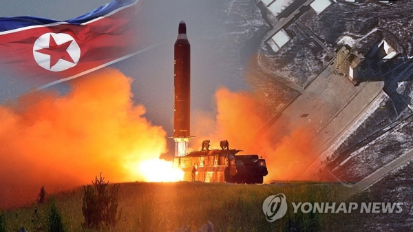 북한의 미사일 발사./연합뉴스