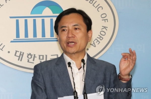 김진태 자유한국당 의원. (사진=연합뉴스)