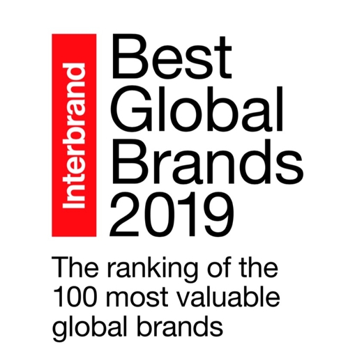 글로벌 브랜드 컨설팅 전문업체 '인터브랜드'의 '2019년 베스트 글로벌 브랜드(Best Global Brands 2019)' 보고서 (출처: 연합뉴스).