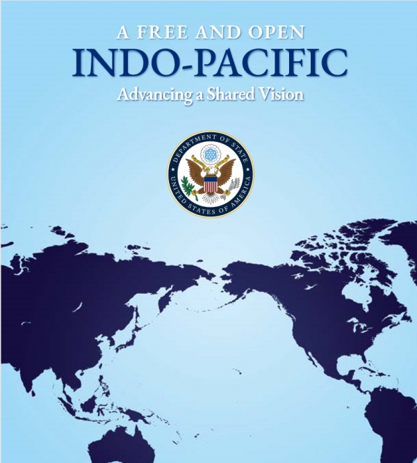 미 국무부가 지난 3일(현지시간) 처음으로 발간한 '인도태평양 전략 보고서' 표지