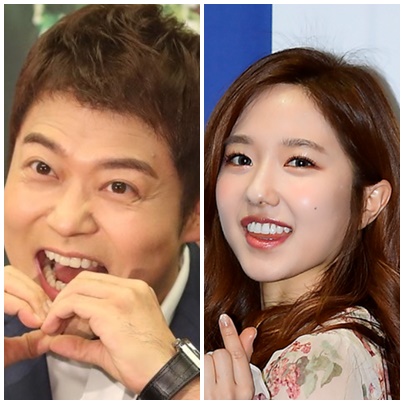 방송인 전현무(左), 아나운서 이혜성.