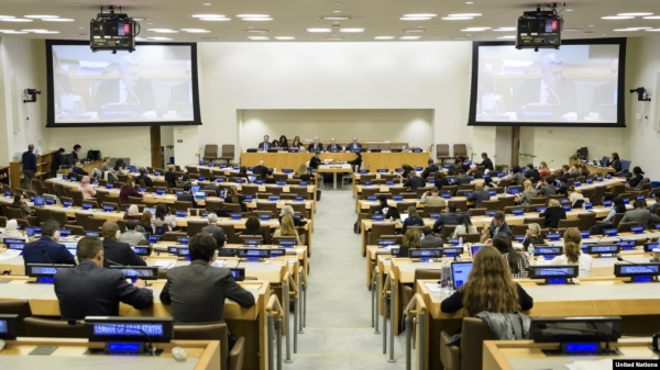 뉴욕 유엔본부에서 유엔총회 제3위원회 회의가 열리고 있다.(UN)