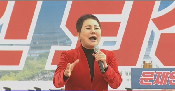 송영선 전 국회의원(대안TV 캡처)