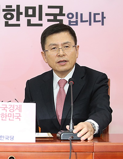 황교안 자유한국당 대표.(사진=자유한국당 제공)