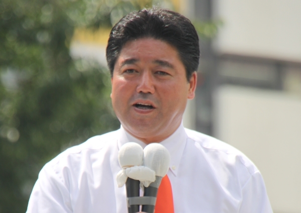 일본유신의 회 소속 시모지 미키오 중의원 의원. 시모지 의원은 지난 7일 일본유신의 회에 탈당신고서를 제출했다.(사진=위키피디아)