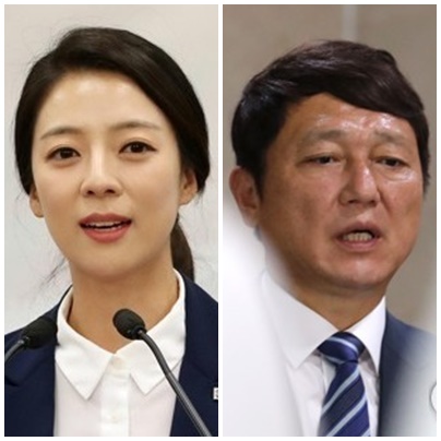 배현진 미래통합당 후보(左), 최재성 더불어민주당 후보. (사진=연합뉴스)