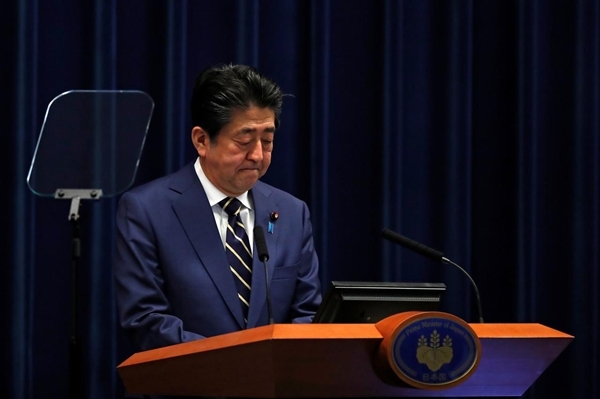 아베 신조 일본 총리.(사진=로이터)
