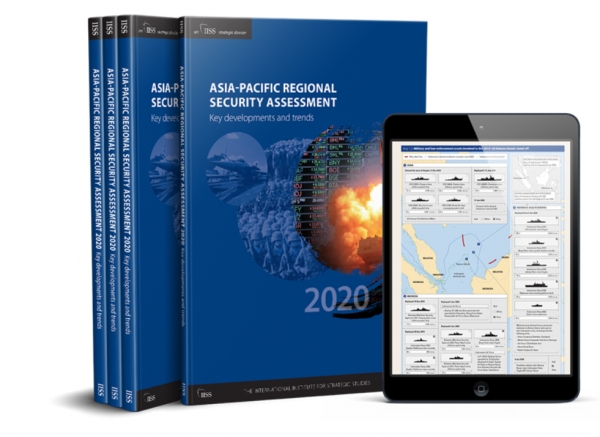 국제전략연구소(IISS)가 5일 발간한 '2020 아시아-태평양 지역 안보 평가' 보고서(웹 화면 캡처)