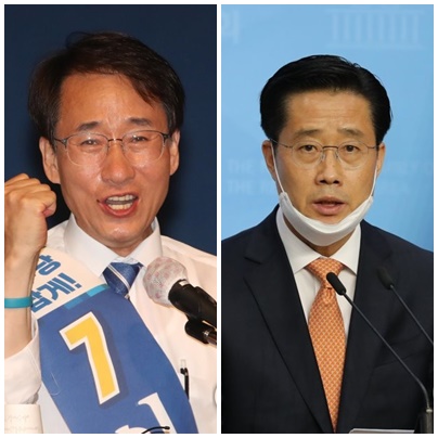 이원욱 더불어민주당 의원(左), 이태규 국민의당 의원. (사진=연합뉴스)