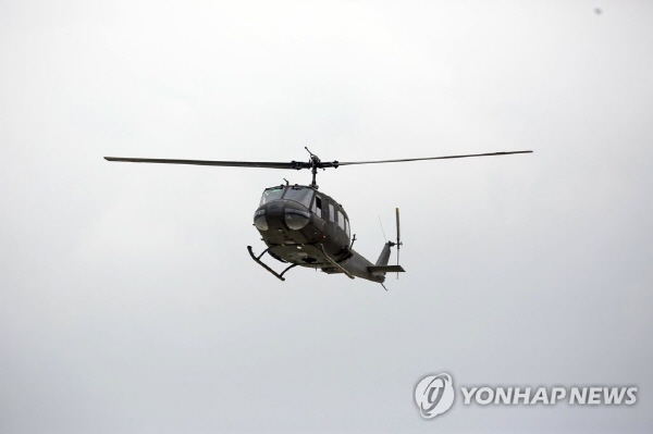 국군기동헬기 UH-1H(휴이).(사진=연합뉴스)