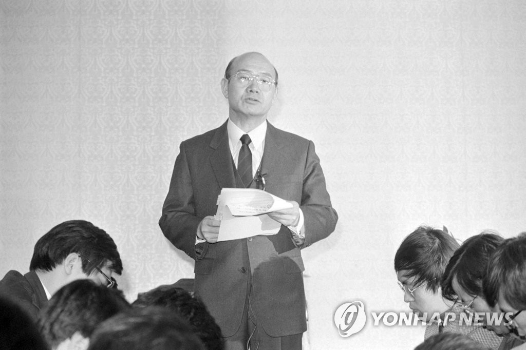 전두환 전 대통령의 1989년 12월 모습.(사진=연합뉴스)