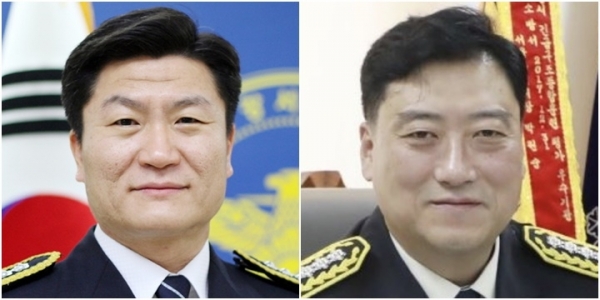 이임재 전 용산경찰서장(왼쪽) - 최성범 용산소방서장. [사진=연합뉴스]
