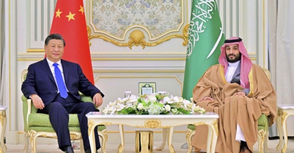 시진핑 중국 국가주석이 12월 초 사우디아라비아를 방문, '위안화 원유 결제를 추진하겠다'고 밝혔다. [사진=연합뉴스TV 캡처]