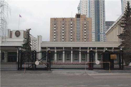 러시아 주재 북한 대사관 건물(연합뉴스)