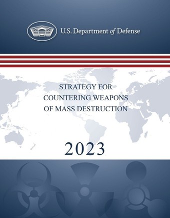 미 국방부가 28일(현지시간) 공개한 '2023 WMD 대응 전략' 표지. [국방부 홈페이지 캡처]