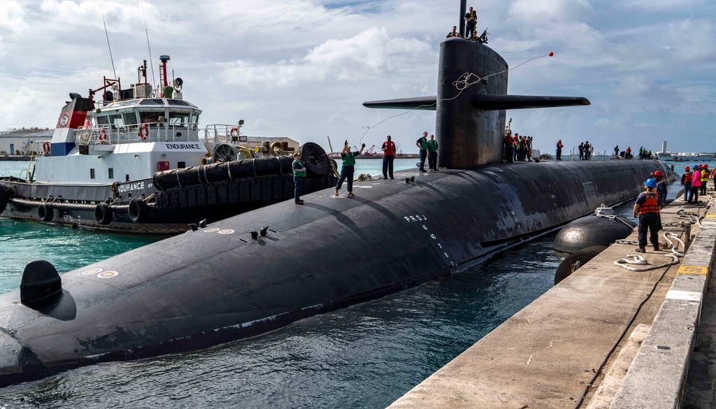 미국 전략핵잠수함(SSBN).2023.04.26(사진=연합뉴스)