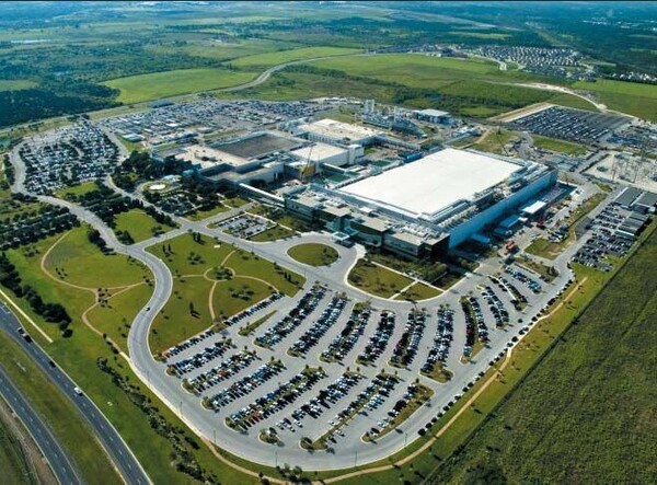미국 텍사스주 오스틴시에 있는 삼성전자의 반도체 공장 전경. [삼성전자 제공]